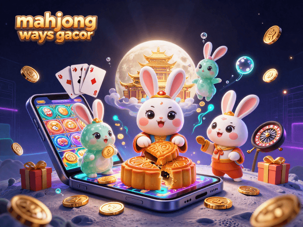 Experience mahjong ways gacor in an immersive fantasy scene featuring animated characters and vibrant casino elements.