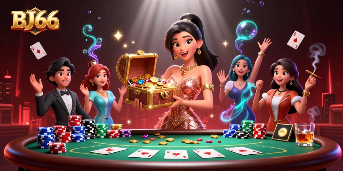 Experience thrilling wins at BJ66 with exciting poker action and stunning visuals.