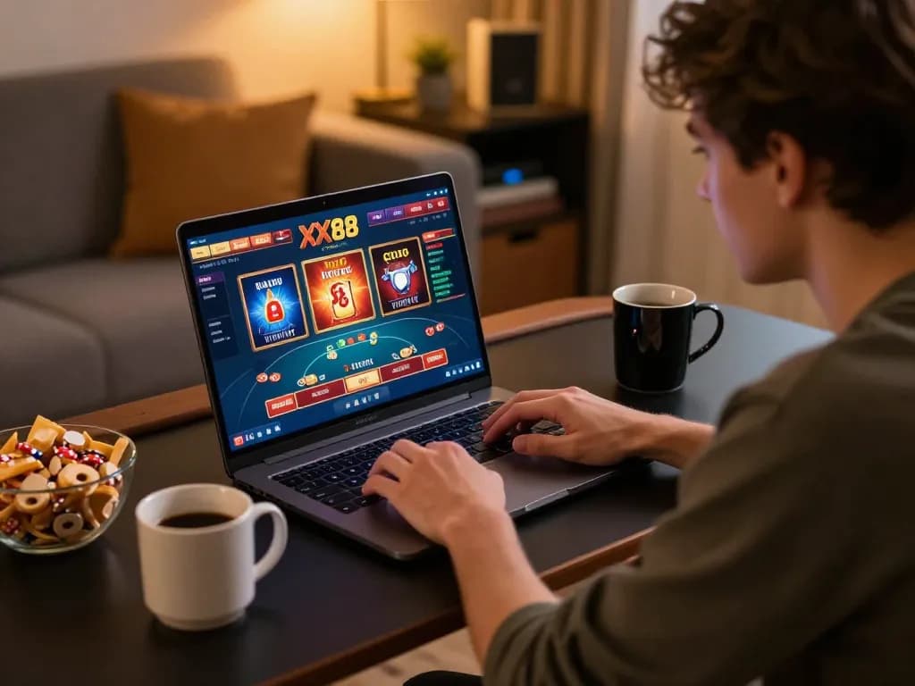 Experience thrilling online gaming at XX88 with engaging poker and slot action.