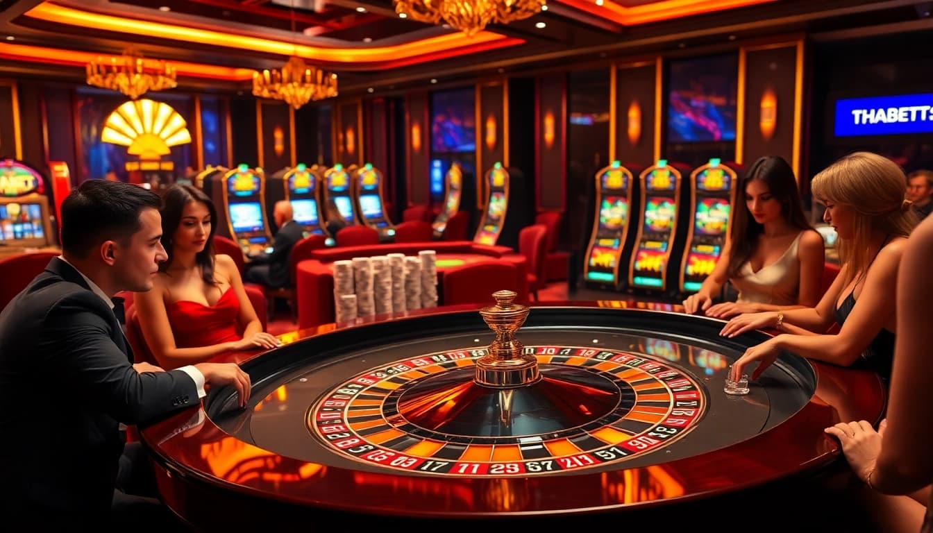 Experience luxury at THABET with sophisticated casino gameplay and exciting betting options.