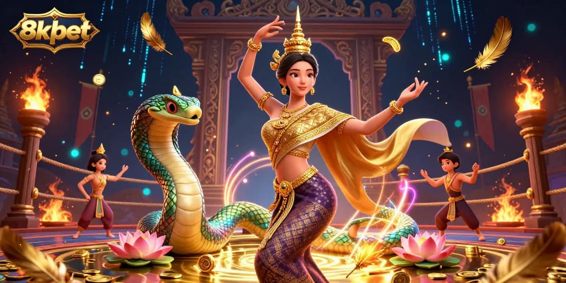 Engage in thrilling online gaming at 8xbet with detailed 3D visuals showcasing excitement and cultural motifs.