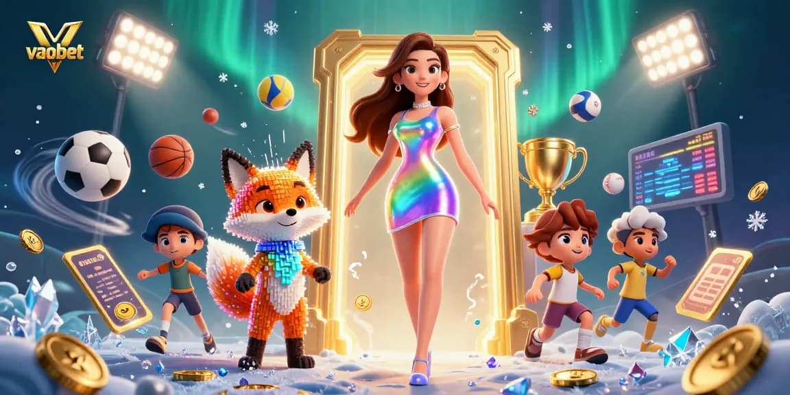 Immerse in vaobet sports betting excitement with vibrant visuals and dynamic game elements.