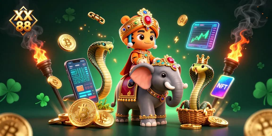 Experience stunning wins at XX 88 with vibrant casino elements and characters!