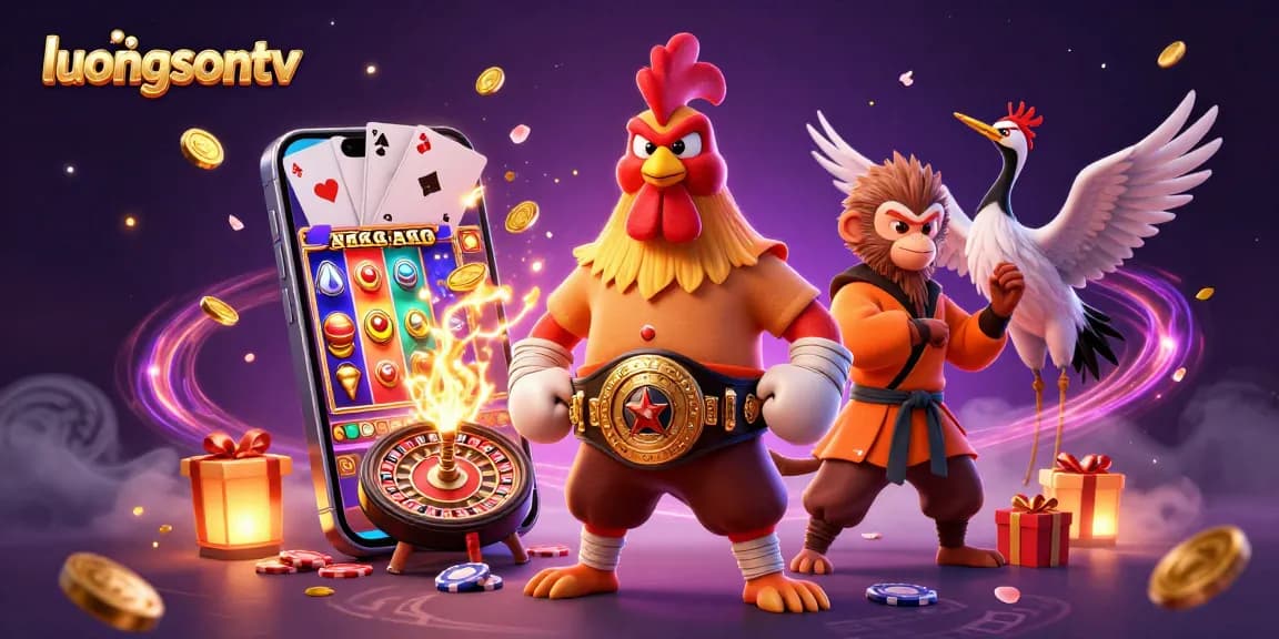 Join the excitement at luongsontv with dynamic casino action from 3D characters and gaming elements!