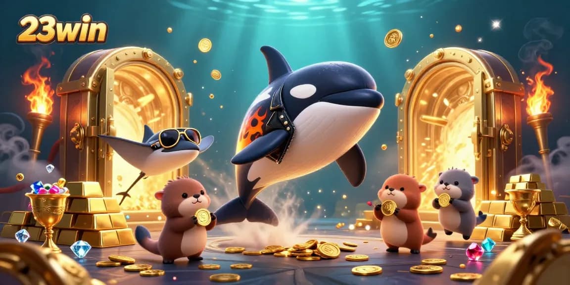 Experience the thrill at 23win with exciting treasures and dynamic casino elements