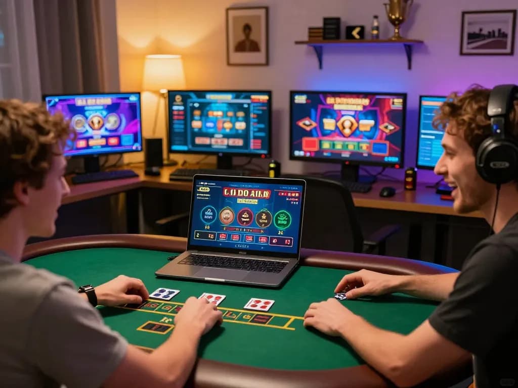 Experience thrilling blackjack action with 789win in a cozy online gaming setup.