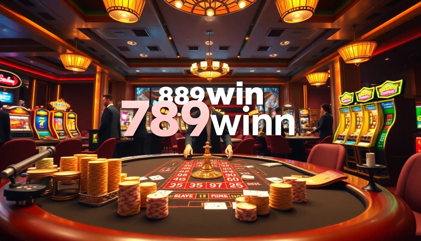 Experience the excitement of 789winn as players engage in thrilling casino games.