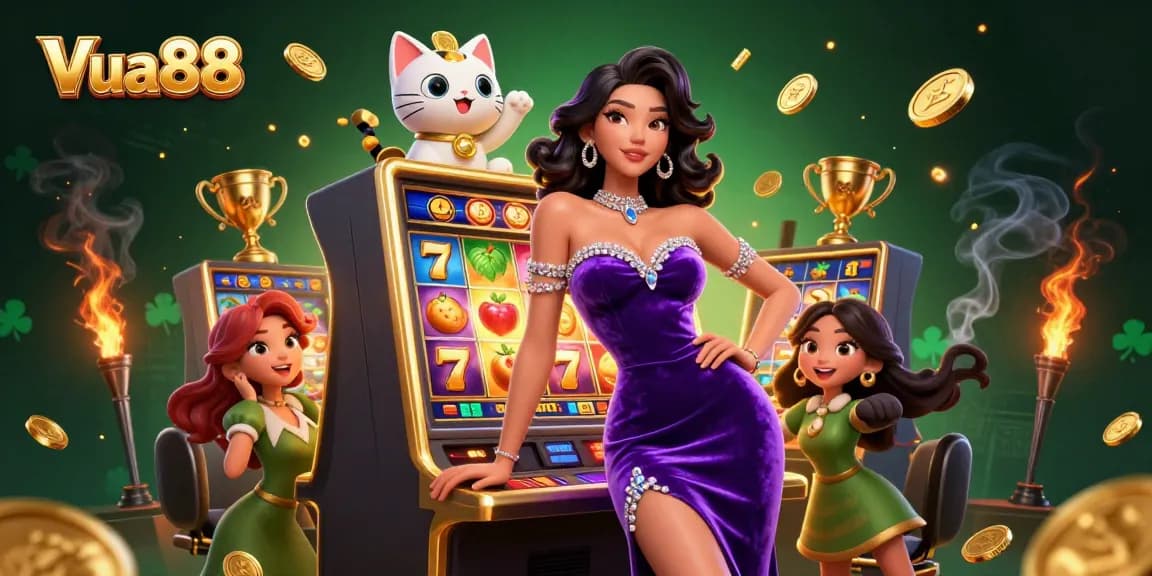 Place your bets and hit the jackpot with Vua88's stunning casino experience.