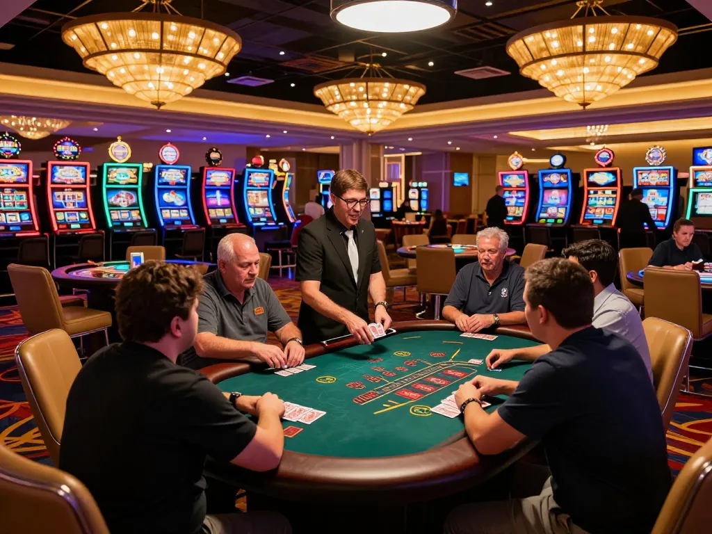 Players engaging in an exciting blackjack game at FIVE88 casino, showcasing strategic gameplay.