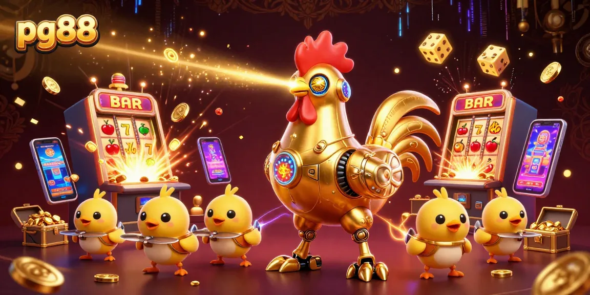 Engage with pg88 casino gaming through vibrant scenes of jackpots and dynamic activities.
