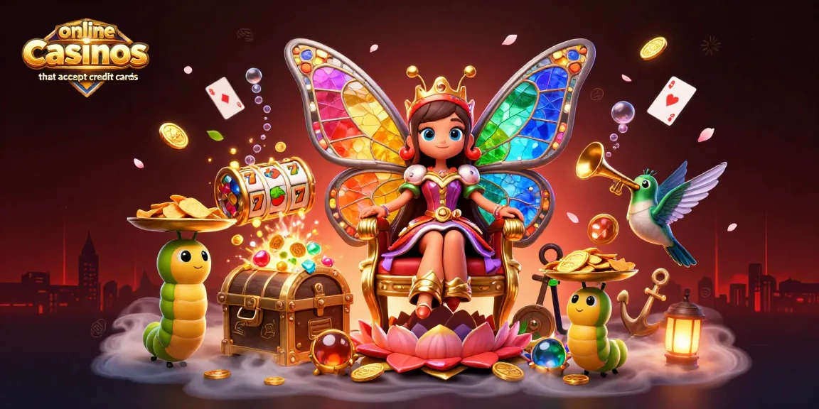 Engage with online casinos that accept credit cards while enjoying vibrant 3D scenes of gaming action.