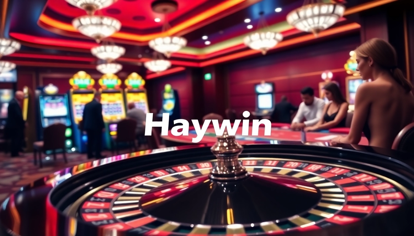 Experience the thrill of gambling at Haywin with exciting games and vibrant casino ambiance.