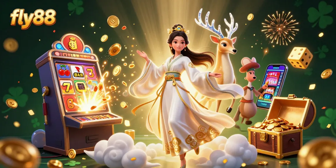 Experience the thrill of fly88 with stunning slot machines, cosmic visuals, and vibrant gameplay elements.