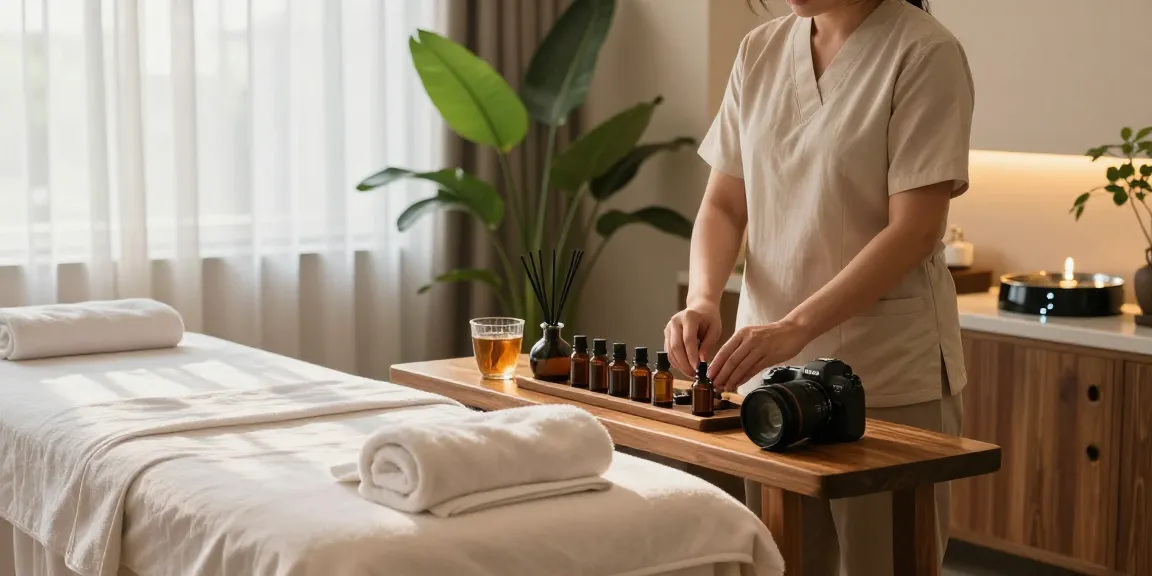 Experience relaxing 성북구출장안마 at a serene home spa with soothing ambiance.