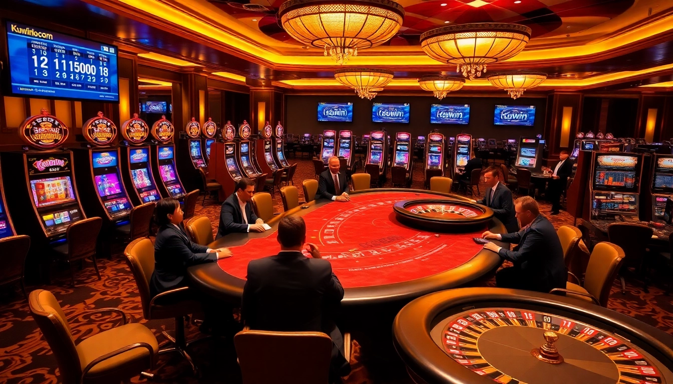 Experience the excitement of gaming at kuwinblog.com with our vibrant casino visuals.