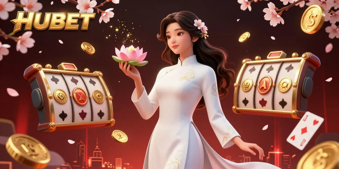 Experience thrilling gameplay at HUBET's vibrant online casino, featuring stunning 3D elements and interactive scenes.