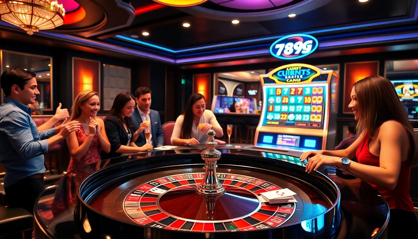 Experimenta la emoción en el casino 789g con juegos vibrantes, ruleta y jugadores participativos.