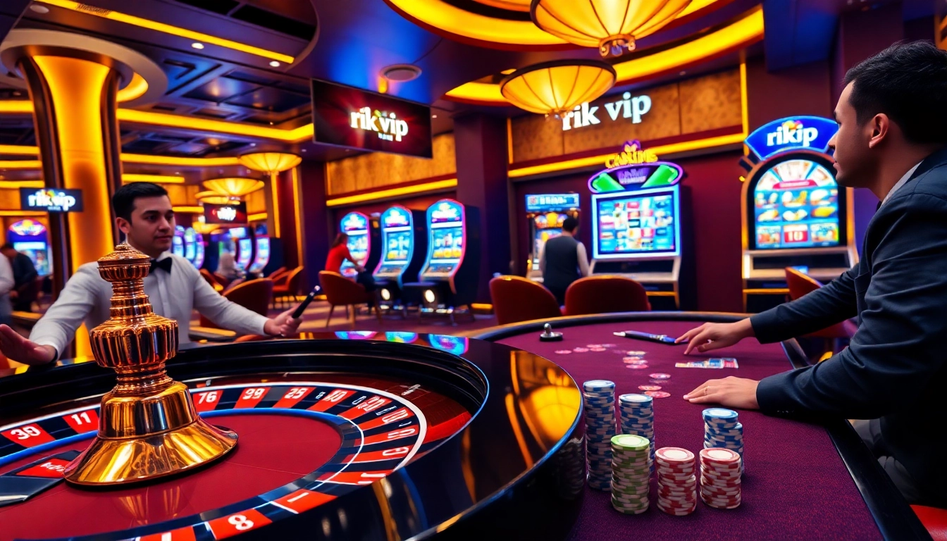 Experience the thrill of high-stakes gambling at rik vip with vibrant casino games and professional dealers.