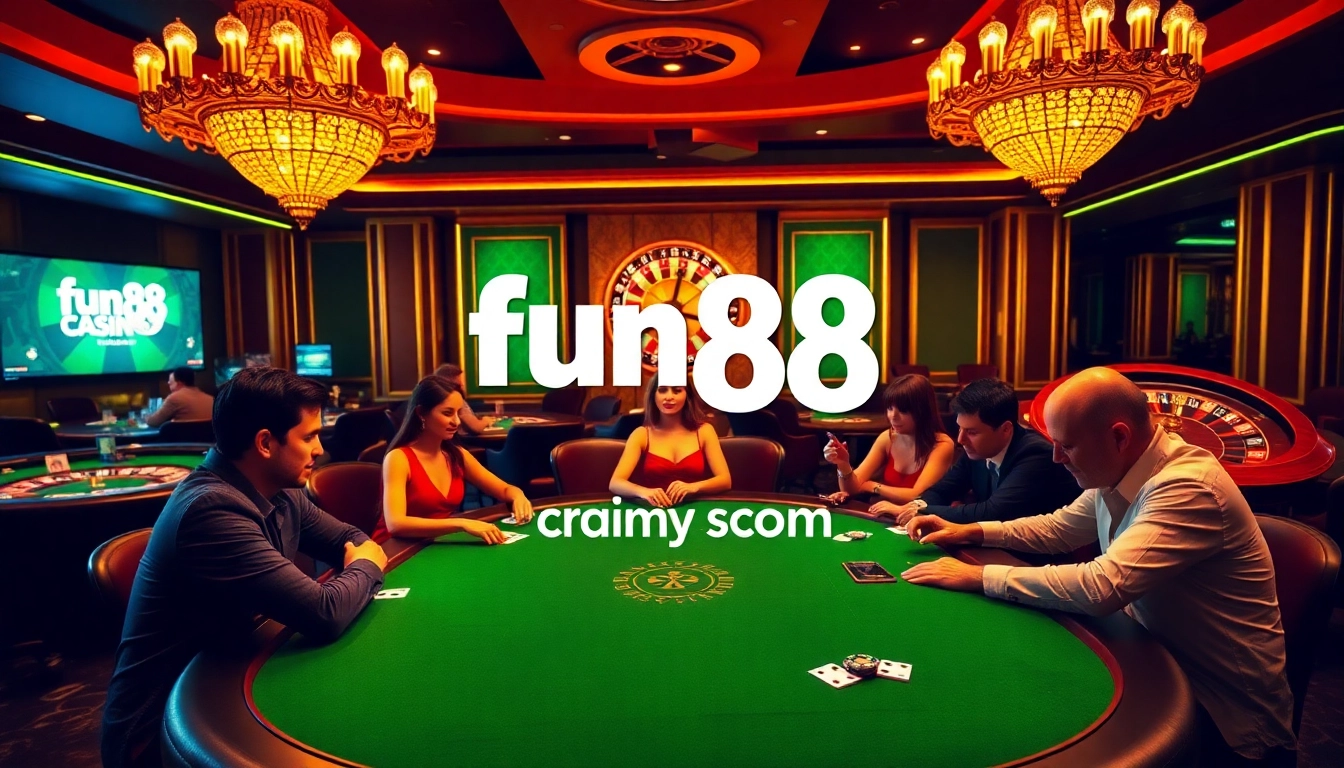 Experience high-stakes poker action at fun88 com login with vibrant casino ambiance.