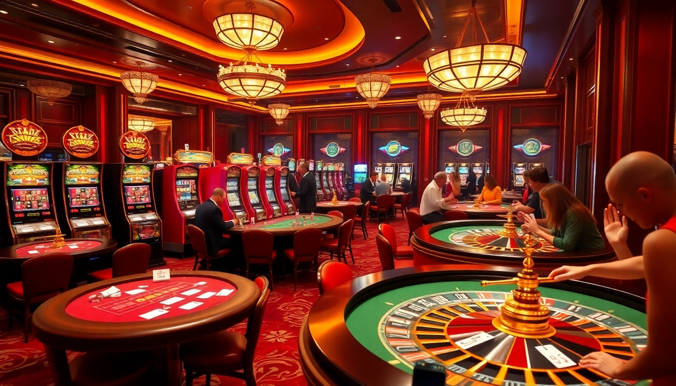 Engage in thrilling gaming experiences at https://ck444s.net/ with vibrant casino tables, exciting slot machines, and enthusiastic players.