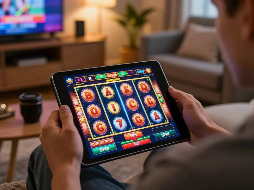 S666no1 player engaging with online slots for a thrilling gaming experience.