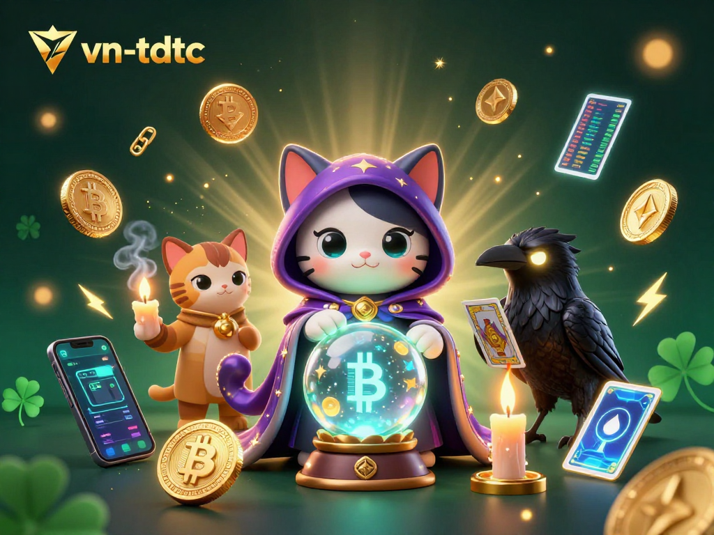 Experience thrilling moments with vn-tdtc as the mystic fortune teller and raven guide your gaming destiny.