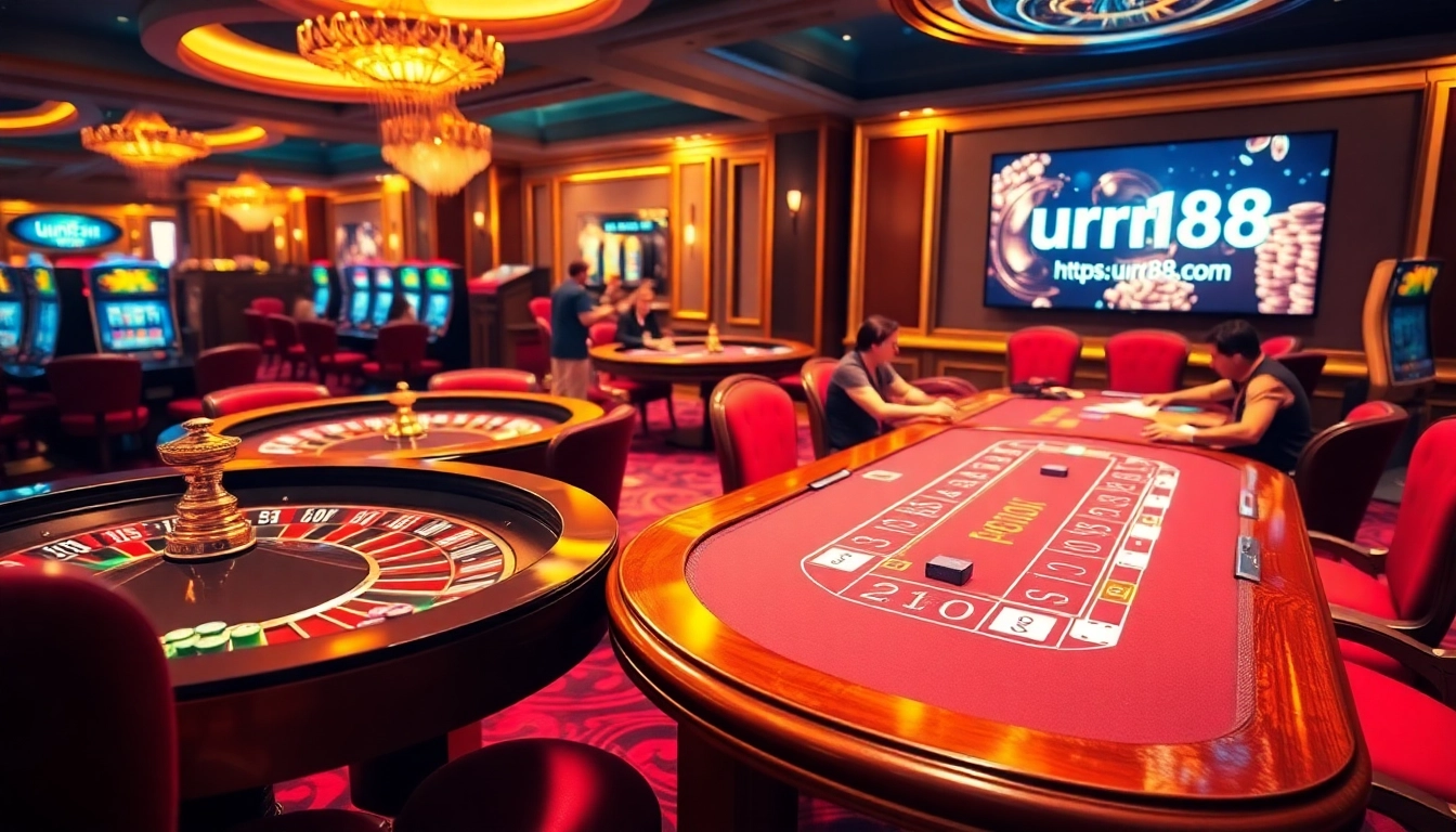 Experience excitement at RR88, where poker and roulette create a thrilling casino adventure.