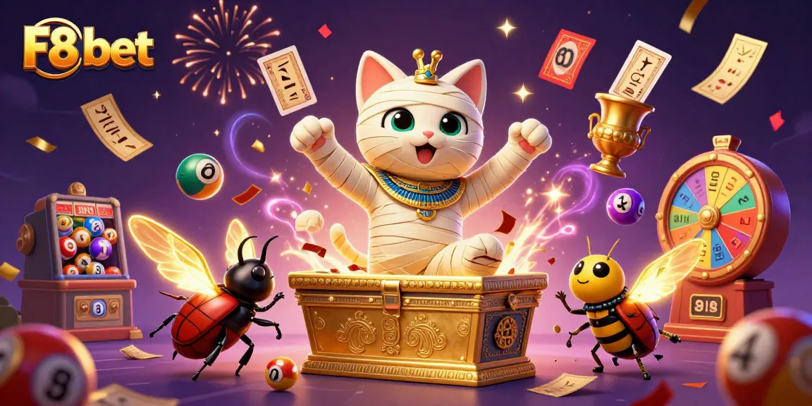 Engage with F8 bet's thrilling casino experience featuring vibrant characters and dynamic gaming elements.