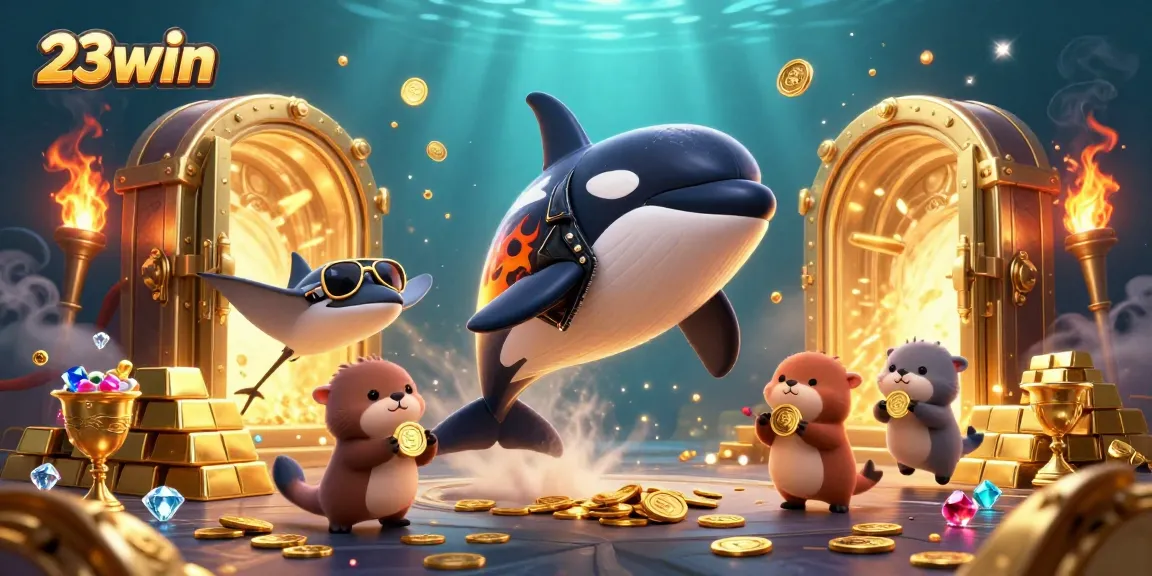 Experience the thrill at 23win with exciting treasures and dynamic casino elements