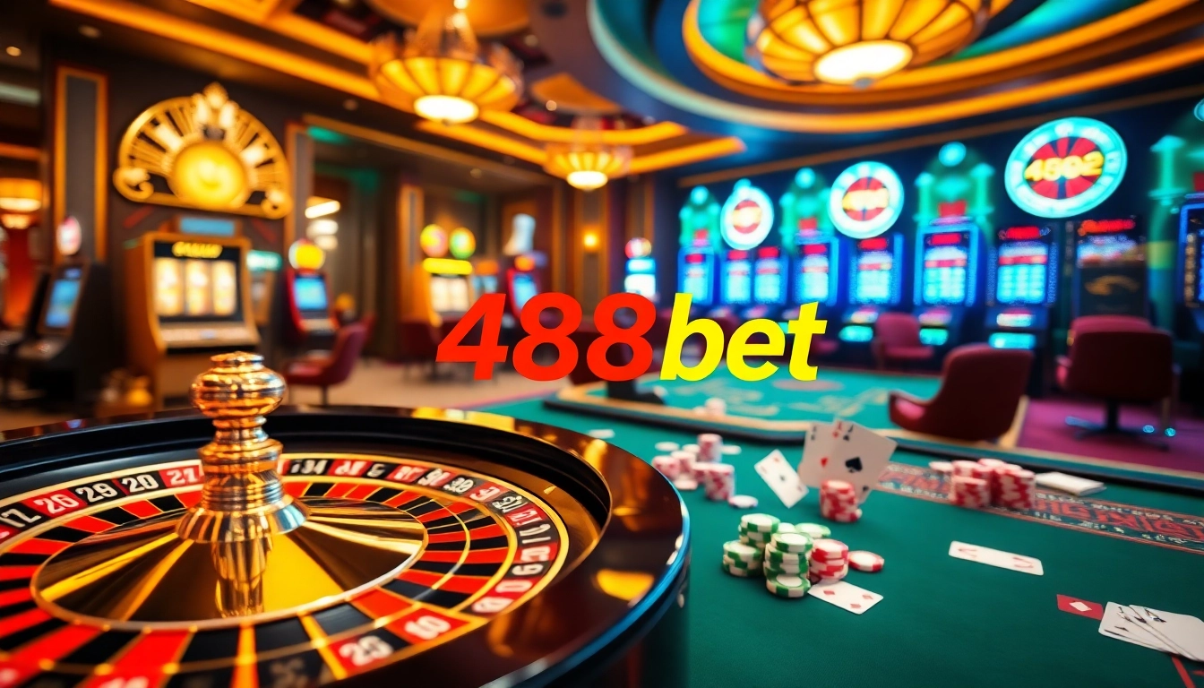 Experimenta la emoción de 488bet con acción de casino en las mesas de ruleta y póker.