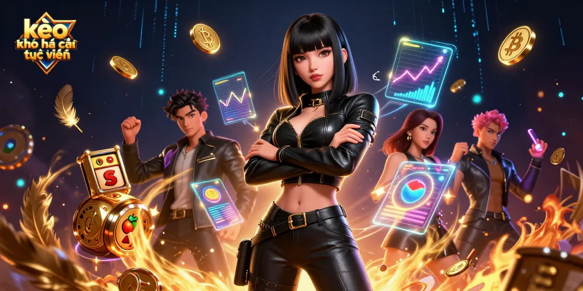Experience kèo nhà cái trực tuyến with advanced casino tactics illustrated in a stunning 3D digital art.
