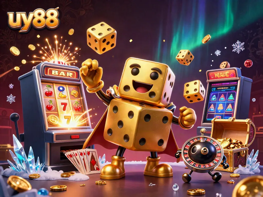 Experience high-stakes excitement at uy88 with stunning casino visuals and action-packed characters.
