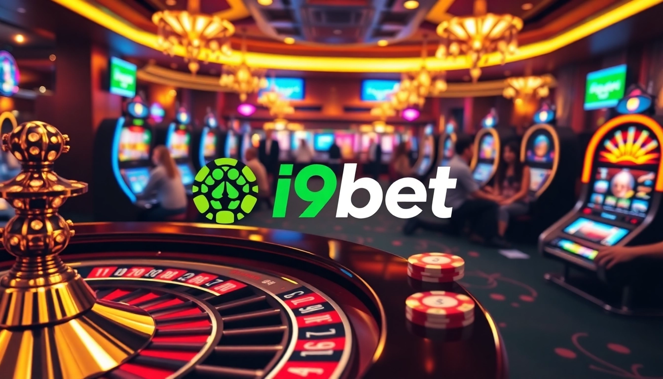 Experience the thrill of gaming at i9bet with exciting table games and vibrant slot machines.