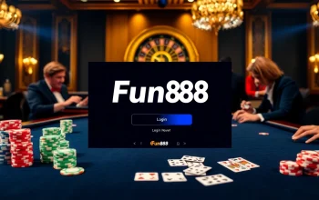 Engage with the online casino experience through Fun88 login with vibrant poker and roulette tables.