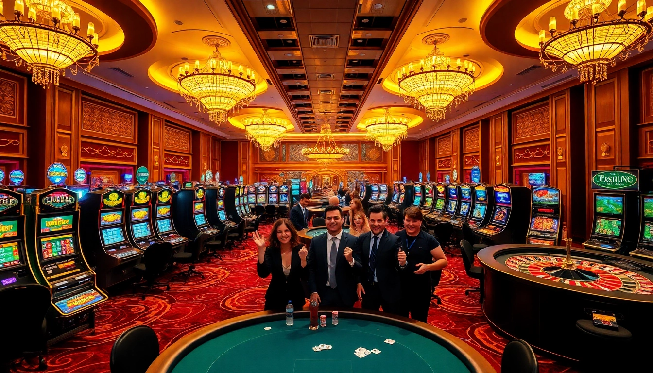 Experience kp88 vip excitement at a luxurious casino with vibrant gaming and thrilling action.