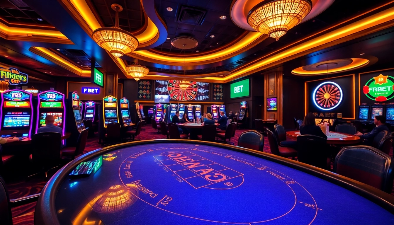 Experience thrilling gambling adventures at F8 BET with exciting casino games and vibrant atmosphere.