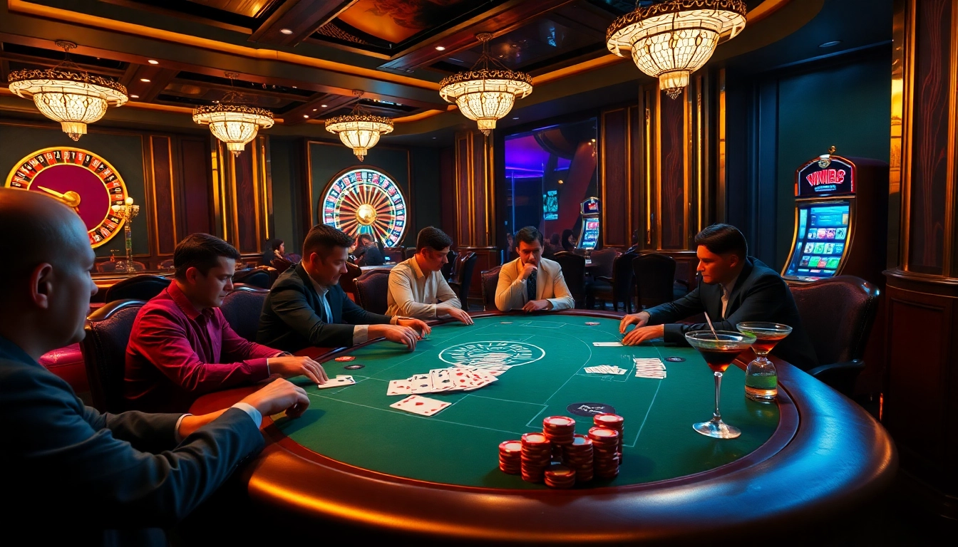 Experience high-stakes gaming at W188 with luxurious poker and casino elements.