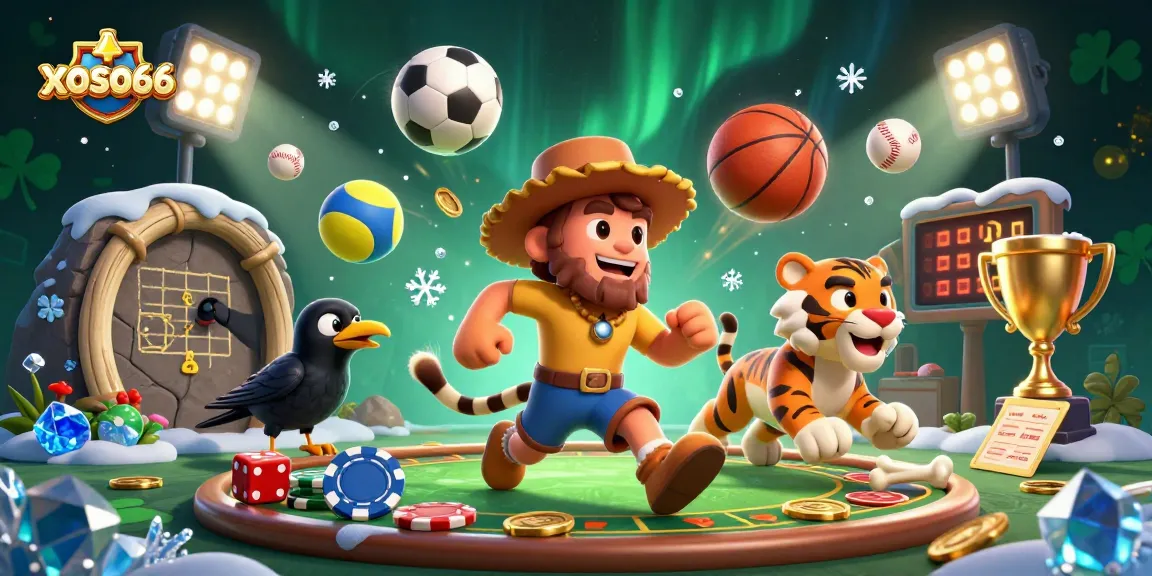 Bet on thrilling adventures at xoso66 with a caveman-duo and lively gaming elements.